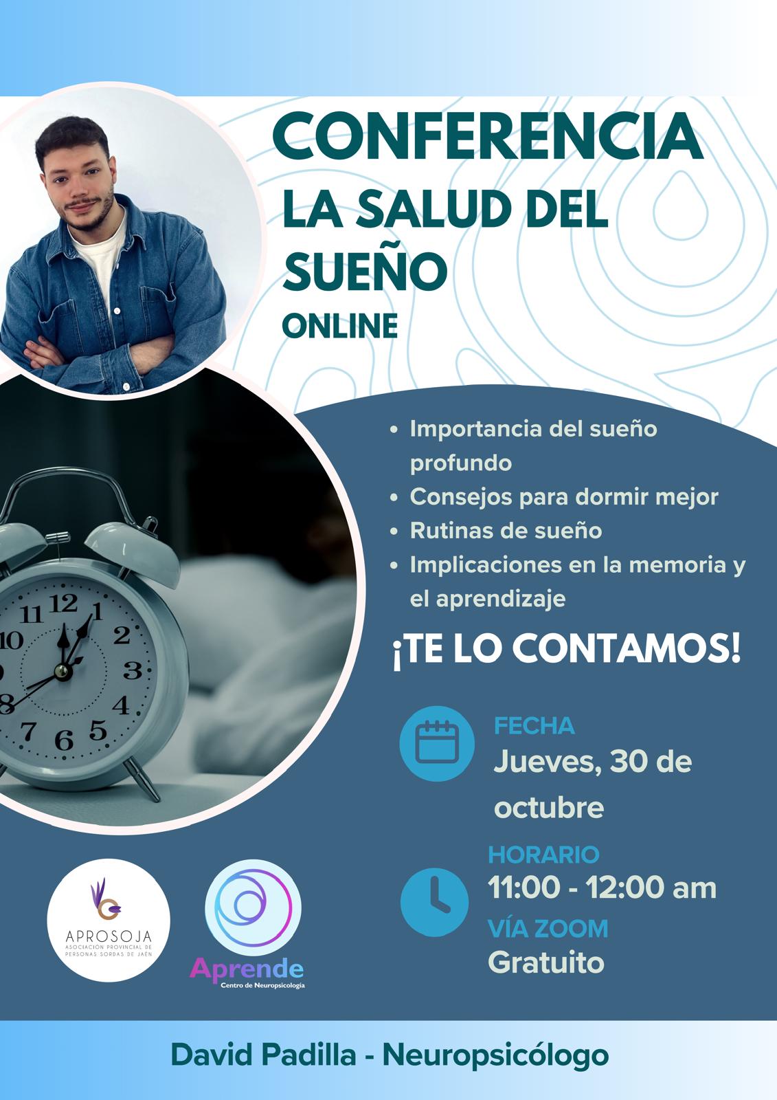 Conferencia LA SALUD DEL SUEÑO